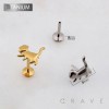 3D PET CAT THREADLESS PUSH IN ASTM F136 IMPLANT GRADE TITANIUM LABRET SET
